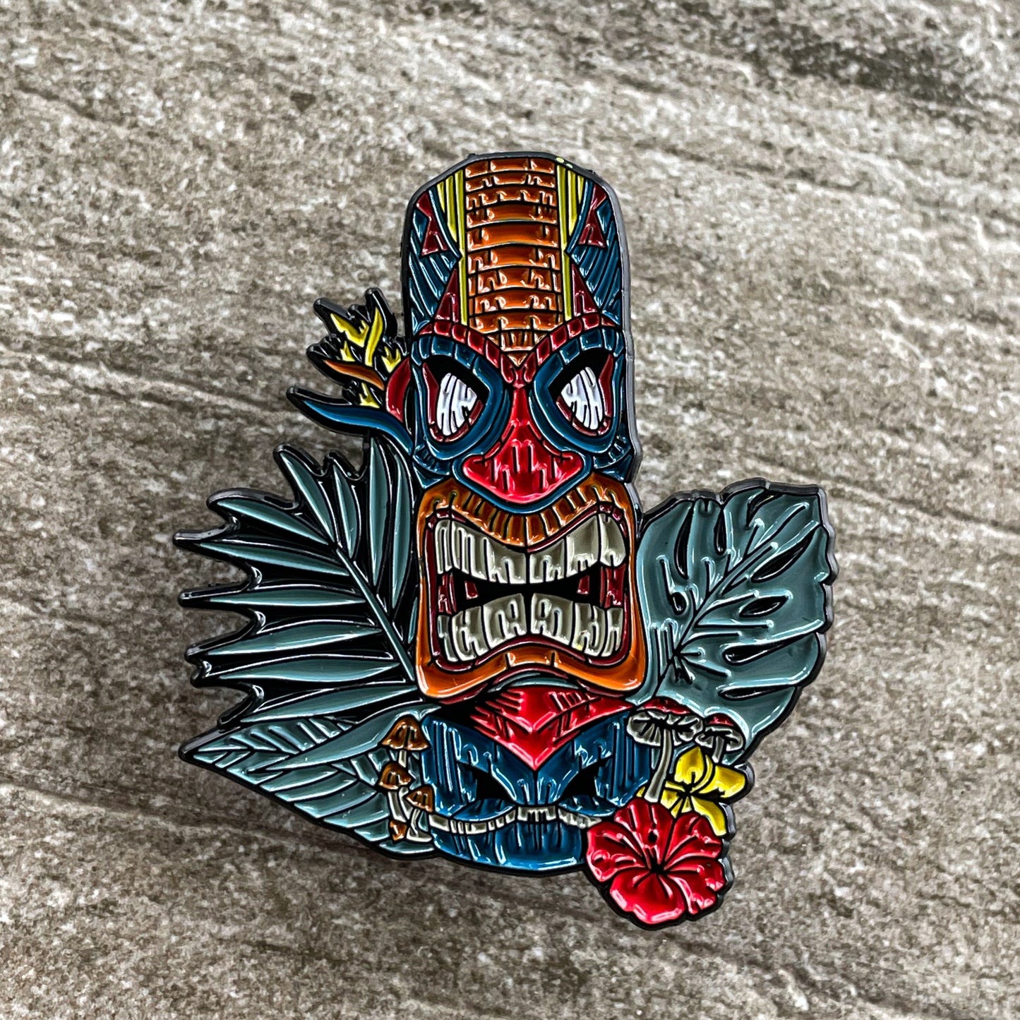 MBGV Acoustic Sessions Tiki Mask Pin