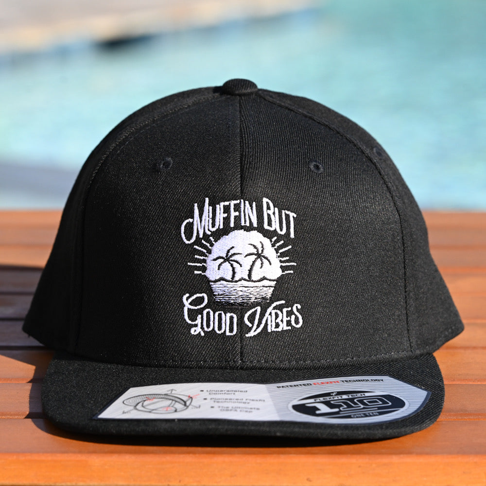 B&W OG Logo FlexFit Snapback Hat