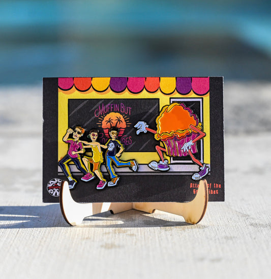 Resinators “Attack of the Good Vibes” Pin Set