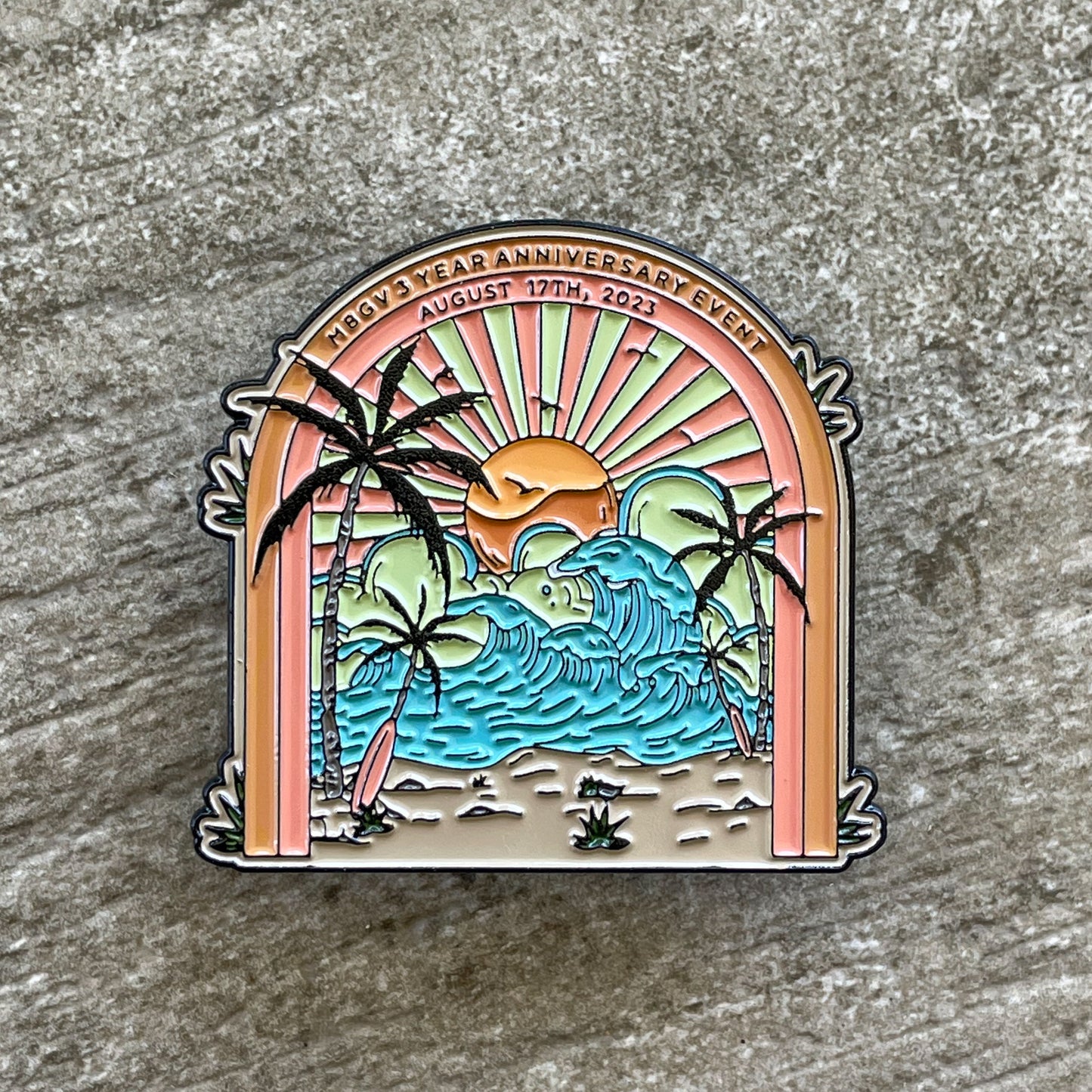 MBGV 3 Year Anniversary Event Pin